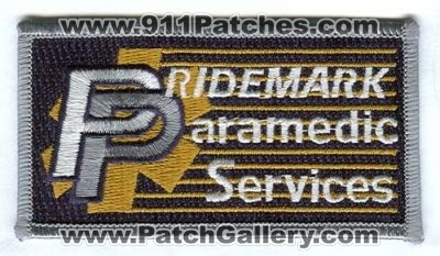 Pridemark Paramedic Services Patch (Colorado) (Defunct)
[b]Scan From: Our Collection[/b]
(Confirmed)
www.pridemark.net
Keywords: ems