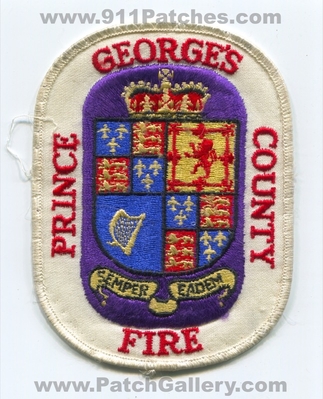 Prince Georges County Fire EMS Department Patch (Maryland)
Scan By: PatchGallery.com
Keywords: co. dept. semper eadem