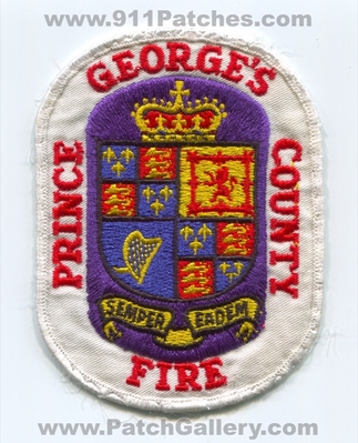 Prince Georges County Fire EMS Department Patch (Maryland)
Scan By: PatchGallery.com
Keywords: co. dept. semper eadem