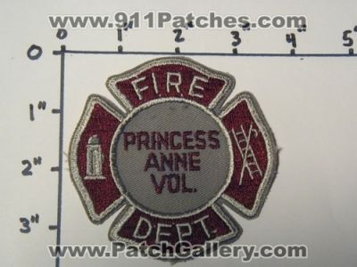 Princess Anne Volunteer Fire Department (Maryland)
Thanks to Mark Stampfl for this picture.
Keywords: vol. dept.