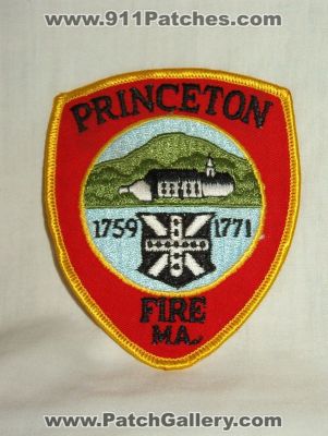 Princeton Fire Department (Massachusetts)
Thanks to Walts Patches for this picture.
Keywords: dept. ma.