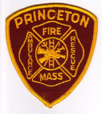 Princeton Ambulance Fire Rescue
Thanks to Michael J Barnes for this scan.
Keywords: massachusetts
