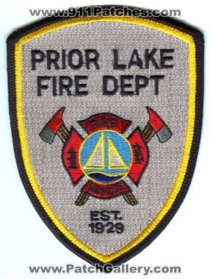Prior Lake Fire Rescue Department (Minnesota)
Scan By: PatchGallery.com
Keywords: dept.