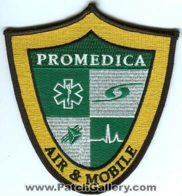 ProMedica Air and Mobile (Ohio)
Scan By: PatchGallery.com
Keywords: ems medical helicopter & ambulance
