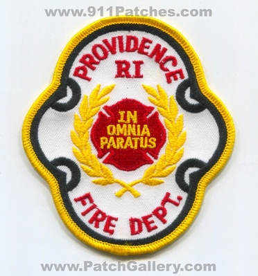 Providence Fire Department Patch (Rhode Island)
Scan By: PatchGallery.com
Keywords: dept. ri in omnia paratus