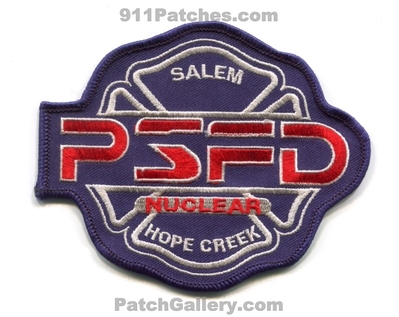 Public Service Fire Department Nuclear Salem Hope Creek Patch (New Jersey)
Scan By: PatchGallery.com
Keywords: psfd dept.