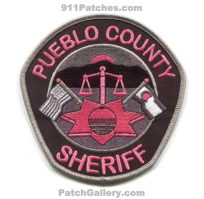 Pueblo County Sheriffs Office Pink Patch Project Patch (Colorado)
Scan By: PatchGallery.com
[b]Patch Made By: 911Patches.com[/b]
Keywords: co.