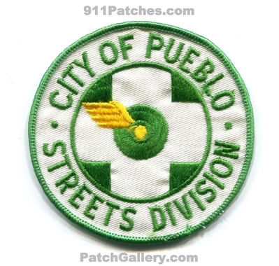 Pueblo Streets Division First Aid Patch (Colorado)
[b]Scan From: Our Collection[/b]
