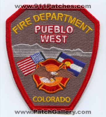 Pueblo West Fire Department Patch (Colorado)
[b]Scan From: Our Collection[/b]
Keywords: dept.