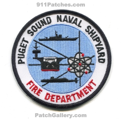 Puget Sound Naval Shipyard Fire Department USN Navy Military Patch (Washington)
Scan By: PatchGallery.com
Keywords: dept.