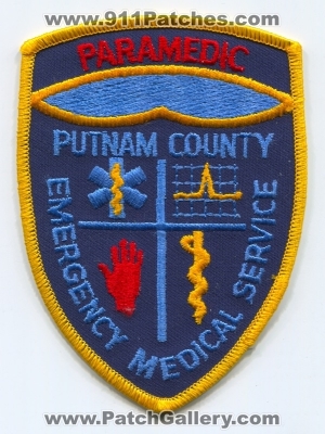 Putnam County Emergency Medical Services EMS Paramedic Patch (UNKNOWN STATE)
Scan By: PatchGallery.com
Keywords: co. ambulance