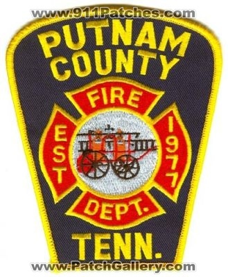 Putnam County Fire Department Patch (Tennessee)
Scan By: PatchGallery.com
Keywords: co. dept. tenn. est 1977
