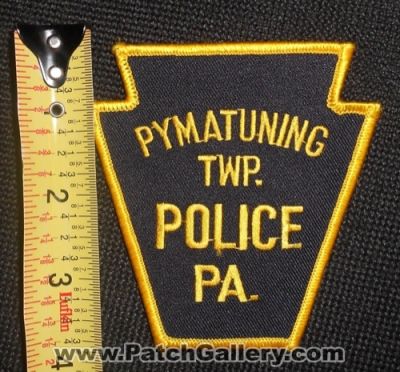 Pymatuning Township Police Department (Pennsylvania)
Thanks to Matthew Marano for this picture.
Keywords: twp. dept. pa.