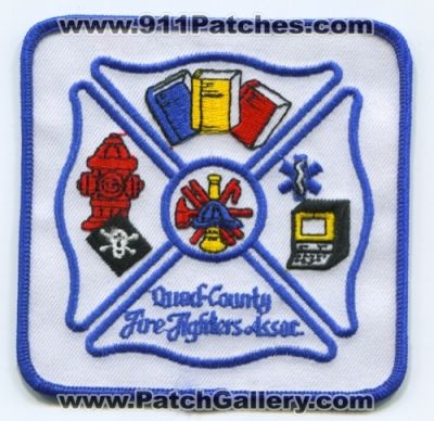 Quad County Fire Fighters Association (Iowa)
Scan By: PatchGallery.com
Keywords: firefighters assoc. department dept.