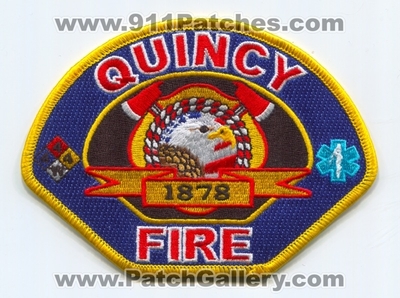 Quincy Fire Department Patch (California)
Scan By: PatchGallery.com
Keywords: dept. a century of service 1885-1985