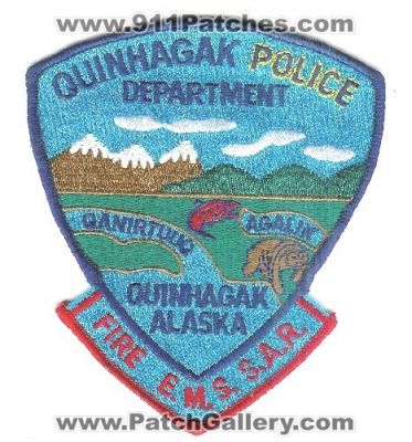 Quinhagak Police Department Fire E.M.S. S.A.R. (Alaska)
Thanks to Mark C Barilovich for this scan.
Keywords: ems sar search and & rescue