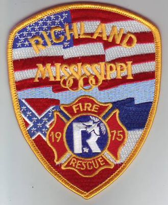 Richland Fire Rescue (Mississippi)
Thanks to Dave Slade for this scan.
