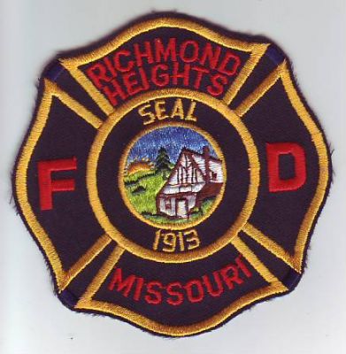 Richmond Heights Fire Department (Missouri)
Thanks to Dave Slade for this scan.
Keywords: fd