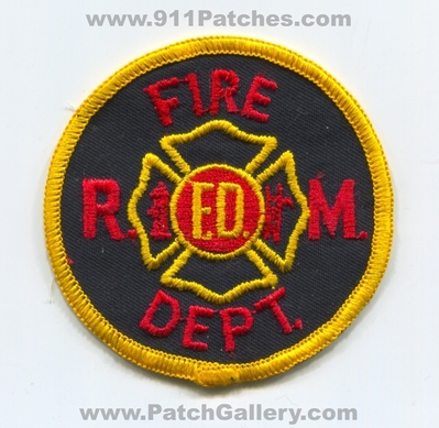RM Fire Department Patch (UNKNOWN STATE)
Scan By: PatchGallery.com
Keywords: r.m.f.d. rmfd dept.