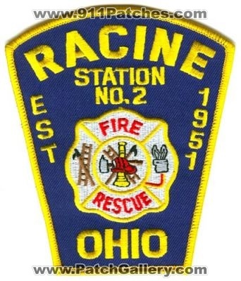 Racine Fire Rescue Department Station Number 2 (Ohio)
Scan By: PatchGallery.com
Keywords: dept. no. #2