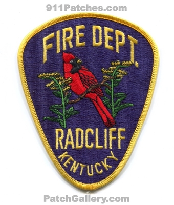 Radcliff Fire Department Patch (Kentucky)
Scan By: PatchGallery.com
Keywords: dept.