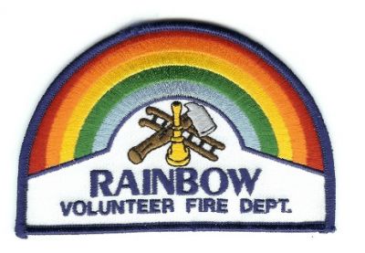 Rainbow Volunteer Fire Dept
Thanks to PaulsFirePatches.com for this scan.
Keywords: california department