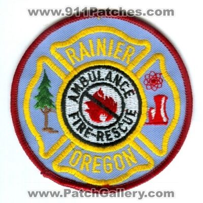 Rainier Fire Rescue Ambulance Department (Oregon)
Scan By: PatchGallery.com
Keywords: dept.
