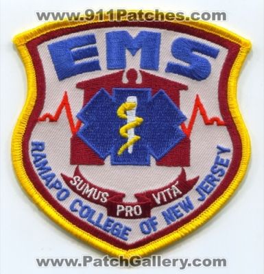 Ramapo College of New Jersey Emergency Medical Services (New Jersey)
Scan By: PatchGallery.com
Keywords: ems emt paramedic ambulance sumus pro vita