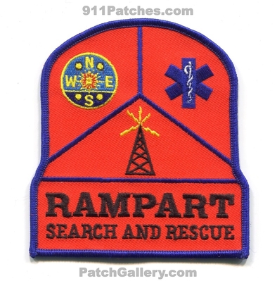 Rampart Search and Rescue Patch (Colorado)
[b]Scan From: Our Collection[/b]
Keywords: sar