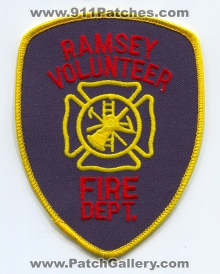 Ramsey Volunteer Fire Department Patch (New Jersey)
Scan By: PatchGallery.com
Keywords: vol. dept.