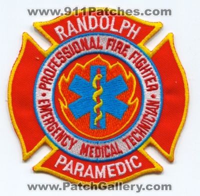 Randolph Fire Department Paramedic (Massachusetts)
Scan By: PatchGallery.com
Keywords: dept. professional firefighter emergency medical technician emt ems