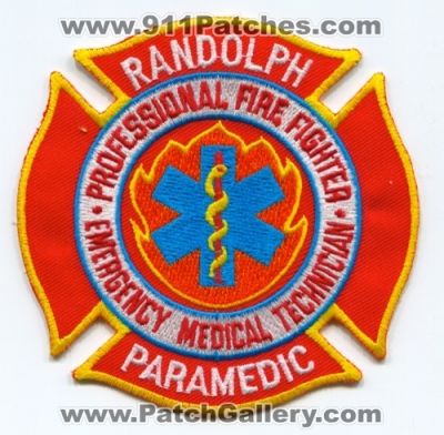 Randolph Fire Department Paramedic (Massachusetts)
Scan By: PatchGallery.com
Keywords: dept. professional firefighter emergency medical technician emt ems