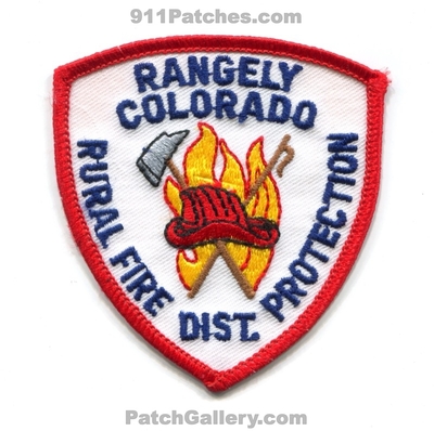 Rangely Rural Fire Protection District Patch (Colorado)
[b]Scan From: Our Collection[/b]
Keywords: prot. dist. department dept.
