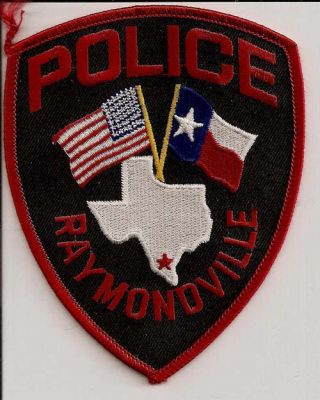 Raymondville Police
Thanks to EmblemAndPatchSales.com for this scan.
Keywords: texas
