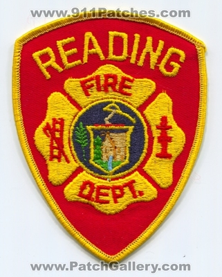 Reading Fire Department Patch (Massachusetts)
Scan By: PatchGallery.com
Keywords: dept.