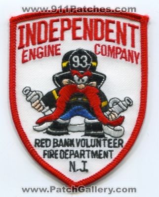 Red Bank Volunteer Fire Department Independent Engine Company 93 (New Jersey)
Scan By: PatchGallery.com
Keywords: dept. n.j. station