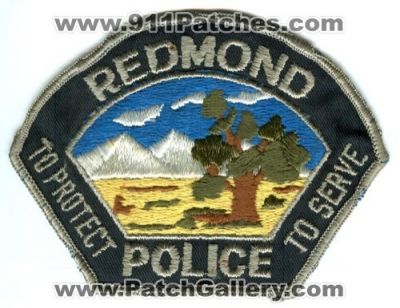 Redmond Police (Oregon)
Scan By: PatchGallery.com
