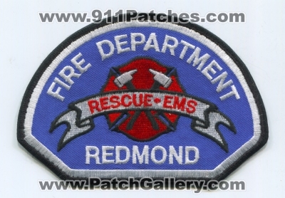 Redmond Fire Department (Washington)
Scan By: PatchGallery.com
Keywords: dept. rescue ems