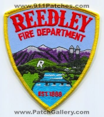 Reedley Fire Department (California)
Scan By: PatchGallery.com
Keywords: dept.