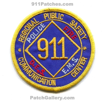 Boyd County 911 Regional Public Safety Communication Center Patch (Kentucky) (Confirmed)
Scan By: PatchGallery.com
Keywords: co. dispatcher fire police ems des