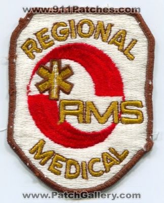 Regional Ambulance Service (California)
Scan By: PatchGallery.com
Keywords: medical rms ems emt paramedic