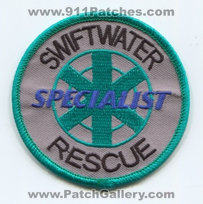 Rescue 3 International Swiftwater Rescue Specialist Patch (California)
Scan By: PatchGallery.com
Keywords: three intl.