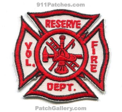 Reserve Volunteer Fire Department Patch (Louisiana)
Scan By: PatchGallery.com
Keywords: vol. dept.
