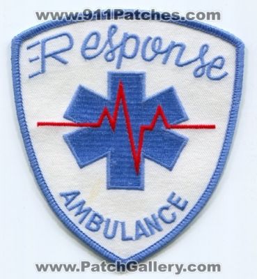 Response Ambulance (Massachusetts)
Scan By: PatchGallery.com
Keywords: ems emt paramedic