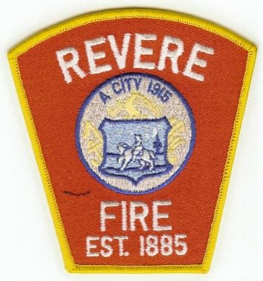 Revere Fire
Thanks to PaulsFirePatches.com for this scan.
Keywords: massachusetts