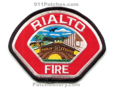 Rialto Fire Department Patch (California)
Scan By: PatchGallery.com
Keywords: dept.