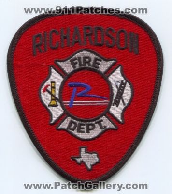Richardson Fire Department (Texas)
Scan By: PatchGallery.com
Keywords: dept.