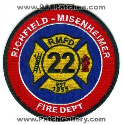 Richfield Misenheimer Fire Department 22 (North Carolina)
Scan By: PatchGallery.com
Keywords: rmfd dept