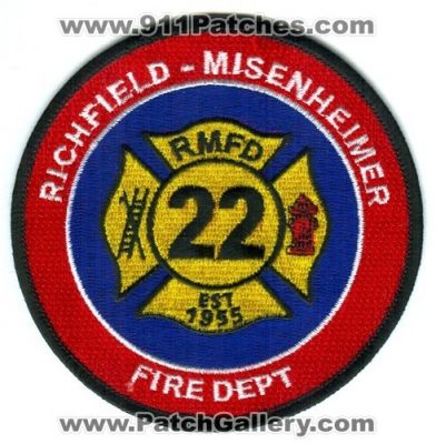 Richfield Misenheimer Fire Department 22 (North Carolina)
Scan By: PatchGallery.com
Keywords: rmfd dept