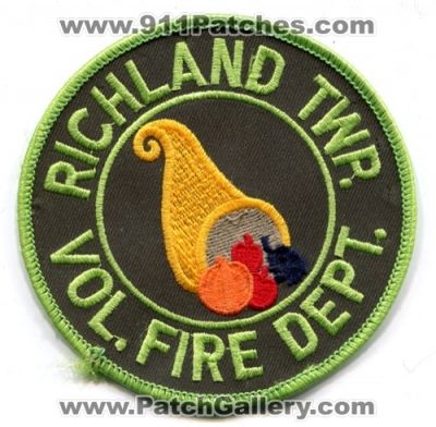 Richland Township Volunteer Fire Department (Pennsylvania)
Scan By: PatchGallery.com
Keywords: twp. vol. dept.